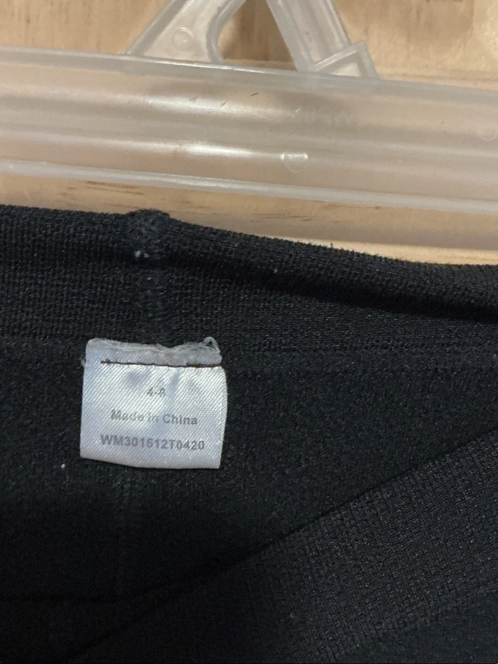 Kids Black Stretch Leggings